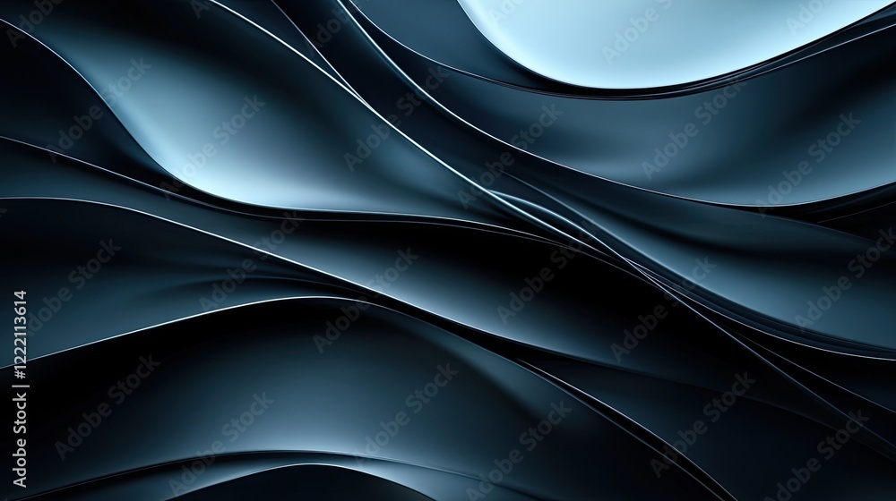Poster abstract gray metallic texture with faint reflections and gradients, offering a sleek look for copy 