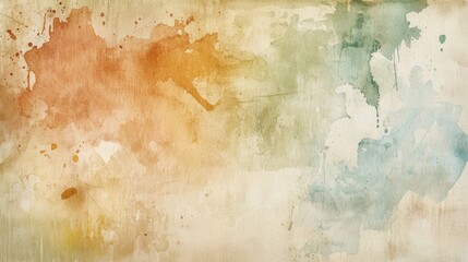 a watercolor wash background in soft hues to add a creative touch to your infographic.