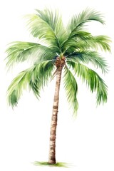 Tree plant white background palm tree.