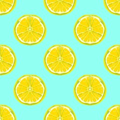 abstract fruit seamless pattern hand drawn for background or print