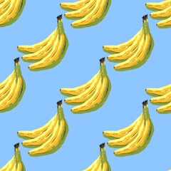 abstract fruit seamless pattern hand drawn for background or print