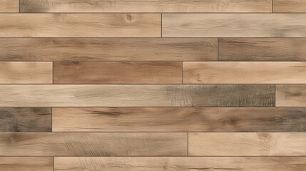 Naklejka premium Wood grain wallpaper featuring rustic oak planks with visible knots and deep brown tones