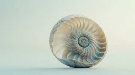 Sea shell isolated on white background