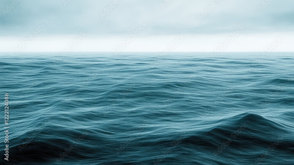 Poster gradient teal blue background with faint, dynamic line textures for a sleek look.