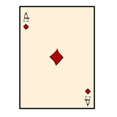 Obraz premium ace of hearts