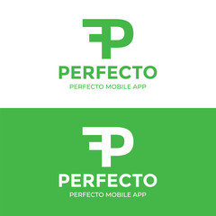 Creative P logo element, initial Letter P logo Icon, Initial Logo Template