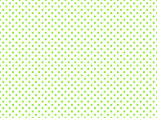 ドット柄の背景Ａ　緑