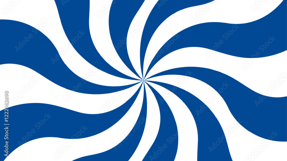 Poster blue and white sunburst abstract background. funky ray elements with classic vintage rays design. ba