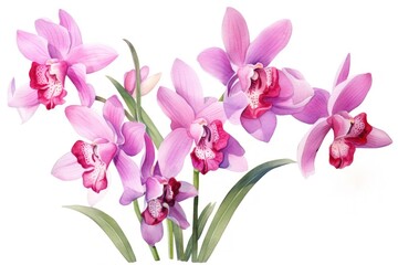 Orchid blossom flower plant.