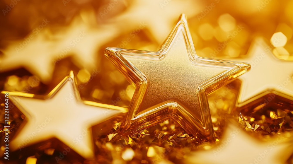 Aufkleber gold stars game icons with fill progress. ui design elements of load status, rating. sprite sheet wi