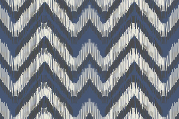 Seamless pattern, geometric shapes, ethnic handmade patterns, tribal ikat, seamless wallpaper in boho colors, natural ikat art background illustration for greeting cards, printing.