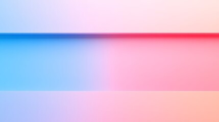 Obraz premium Smooth Gradient Background in Soft Blue and Pink with Subtle Color Transition and Modern Aesthetic