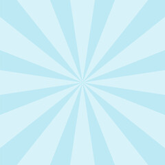 Background with blue sun rays. Abstract background with rays and lines. Background for circus, fairs, shows.