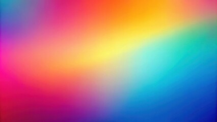 Obraz premium Vibrant Rainbow Gradient Background - Gradient backgrounds