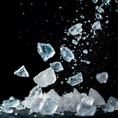 Obraz premium melting cube