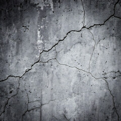 old cracked wall