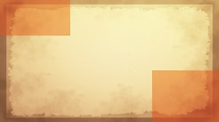  A retro-inspired abstract layout featuring warm beige tones, subtle noise textures, and layered rectangles with faded edges.