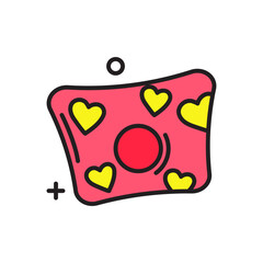 Baby Pillow Illustration
