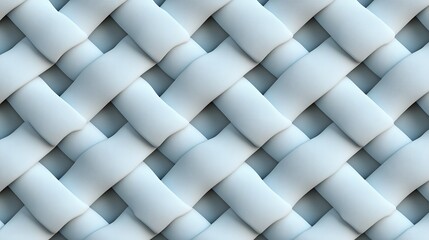 Textured Background of Soft Woven Material in Light Blue Color with Intricate Patterns and Shadows