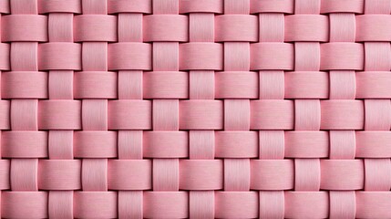 Textured Pink Weave Background with Soft Stripes and Patterns for Design and Decoration Use