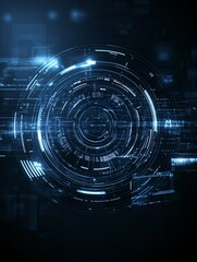 Obraz premium Marketing research survey forecast, predictive analytics visuals, futuristic corporate aesthetic, clean design elements, abstract infographics, innovative marketing technology, sleek interface