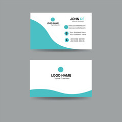 business card design template, clean professional business card template, visiting card. business card template