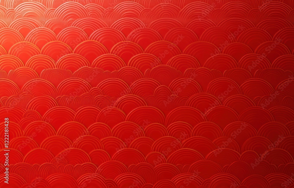 Poster red wave pattern background texture.