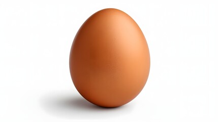 A single brown chicken egg isolated on a transparent background in a 16 9 aspect the simplicity and natural beauty of this essential food ingredient