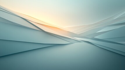Modern abstract background design with colorful dynamic 3d shapes and visual textures