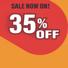 Colorful Big Sale Promotional Banner – Off Discount Ad Design