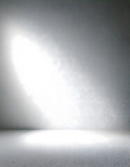 Abstract Background of Light Streaming onto Wall and Floor