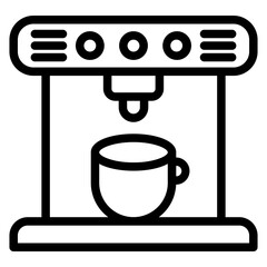 Coffee Maker line icon