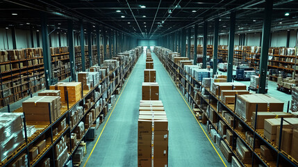 Warehouse logistics solutions isometric landing page, truck delivery service, transportation process, global shipping distribution, goods export import over the world 3d vector illustration web banner