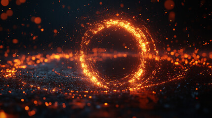 A magical portal effect swirling in a bright background creates a captivating vortex symbolizing transport, energy, and transformation with minimalistic tone and blurred space for captioning

