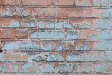 red brick wall
