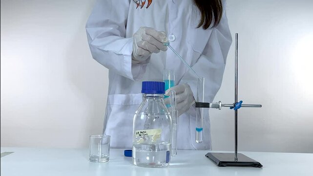 Copper Sulfate and Sodium Hydroxide Reaction