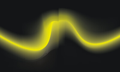 bright yellow abstract background, black base color, for technology banner