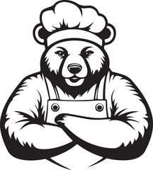 panda with a hat