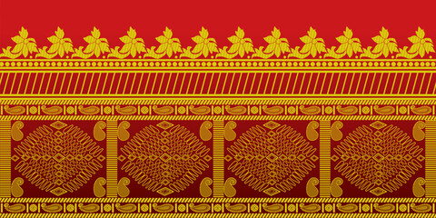 beautiful graphic saree design and this sari design is in Indian style which is for textile fashion industry and it can be used as wallpaper backdrop and website bg this style is originated in india 
