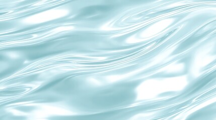 Fototapeta premium Elegant Liquid Teal Abstract Background: Swirling Water Texture