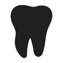 Tooth line icon set. Dental clinic logo. Clean teeth. Vector EPS 10
