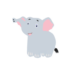 Cute wild jungle animals vector