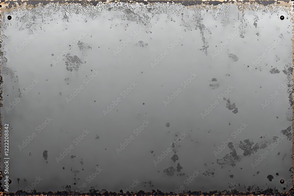 Poster grungy metallic background with weathered texture.