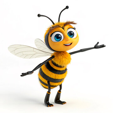 bee and honey