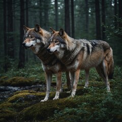 What would it be like to live as a wolf in the wild? How does the pack work together?