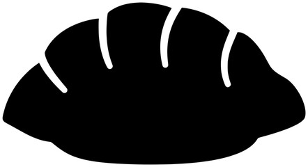 dumpling illustration dimsum silhouette gyoza logo asian icon food outline chinese meal meat dim cuisine china dish dough dumplings shape dinner vector graphic background