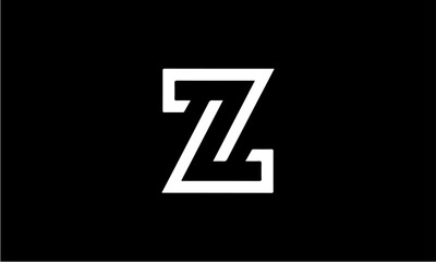 Fototapeta premium Z logo vector