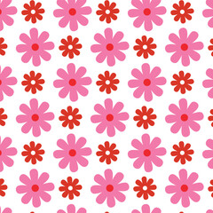 seamless pattern with flowers