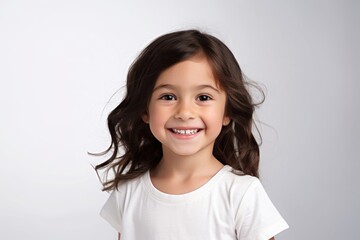 Portrait child smile photo.