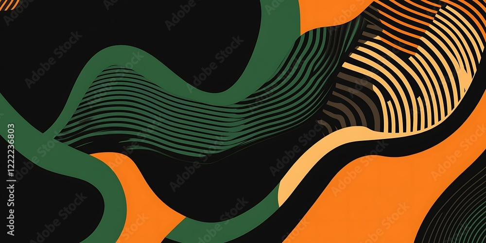 Aufkleber minimal abstract background for branding and product presentation
